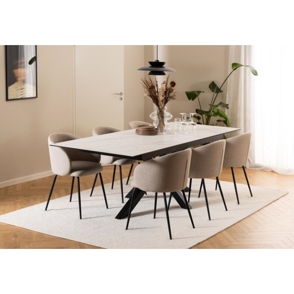 Krzesło Eleanor beżowe - ACTONA